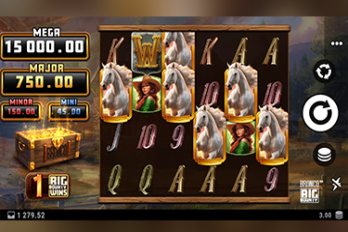 Bronco Big Bounty Slot Game Screenshot Image