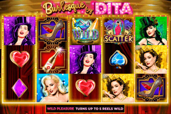 Burlesque by Dita Slot Game Screenshot Image