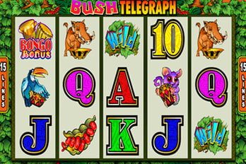 Bush Telegraph Slot Game Screenshot Image