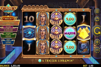 Cairo Link & Win Slot Game Screenshot Image