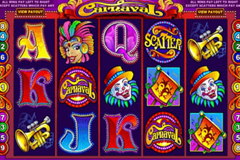 Carnaval Slot Game Screenshot Image