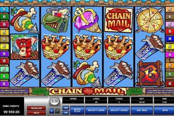 Chain Mail Slot Game Screenshot Image
