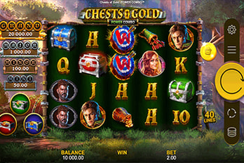 Chests of Gold: Power Combo Slot Game Screenshot Image