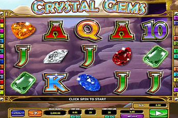 Crystal Gems Slot Game Screenshot Image