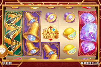 Deco Diamonds Deluxe Slot Game Screenshot Image