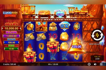 Diamond Rush Express Slot Game Screenshot Image