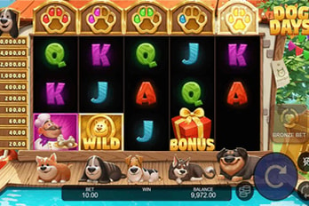 Dog Days Slot Game Screenshot Image