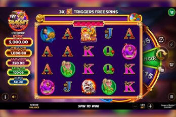 Dragon's Rhythm: Link & Win Slot Game Screenshot Image