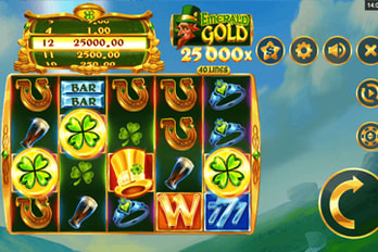 Emerald Gold Slot Game Screenshot Image
