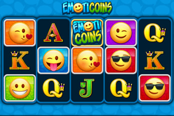 EmotiCoins Slot Game Screenshot Image