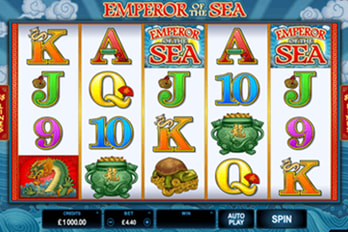 Emperor of the Sea Slot Game Screenshot Image