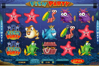 Fish Party Slot Game Screenshot Image