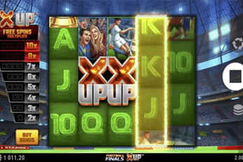 Football Finals X UP Slot Game Screenshot Image