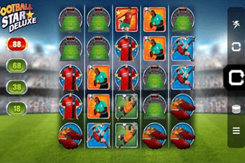 Football Star Deluxe Slot Game Screenshot Image