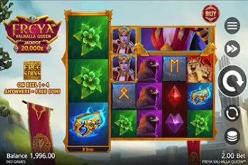 Freya: Valhalla Queen Slot Game Screenshot Image