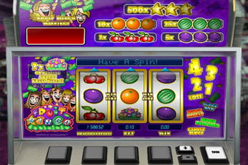 Fruit Bingo Slot Game Screenshot Image