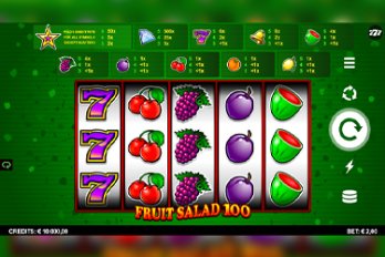 Fruit Salad 100 Slot Game Screenshot Image