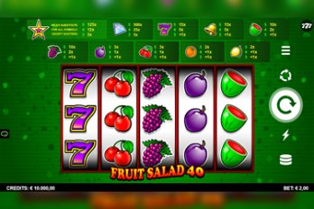 Fruit Salad 40 Slot Game Screenshot Image