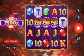 Gem Fire Frenzy Slot Game Screenshot Image