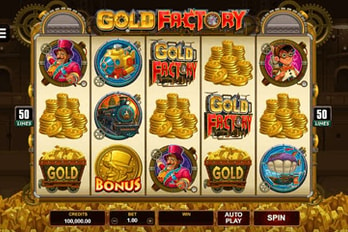 Gold Factory Slot Game Screenshot Image