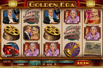 Golden Era Slot Game Screenshot Image