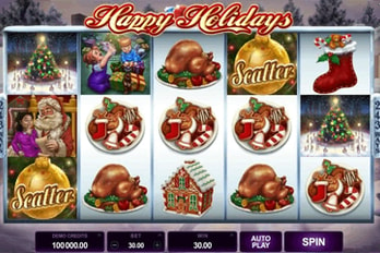 Happy Holidays Slot Game Screenshot Image