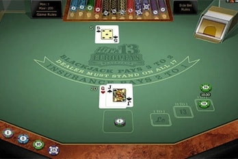 Hi Lo 13 European Blackjack: Gold Series Screenshot Hi Lo 13 European Blackjack: Gold Series Screenshot Image