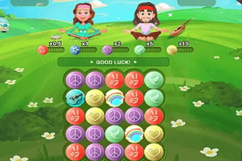 Hippie Days Slot Game Screenshot Image