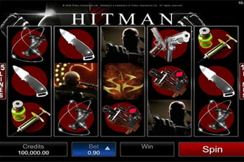Hitman Slot Game Screenshot Image