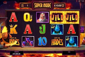 Hot as Hades Slot Game Screenshot Image