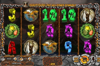 Hot Hot Volcano Slot Game Screenshot Image