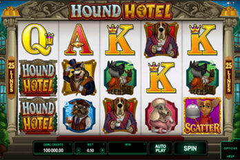 Hound Hotel Slot Game Screenshot Image