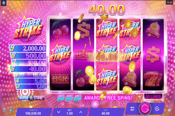 Hyper Strike Slot Game Screenshot Image
