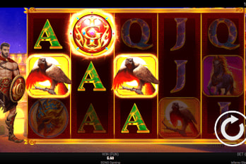 Inferno Gladiator Slot Game Screenshot Image