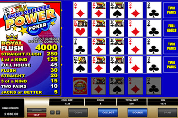 Jacks or Better: Power Poker Screenshot Jacks or Better: Power Poker Screenshot Image