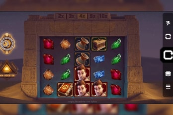 Jungle Jim and the Lost Sphinx  Slot Game Screenshot Image