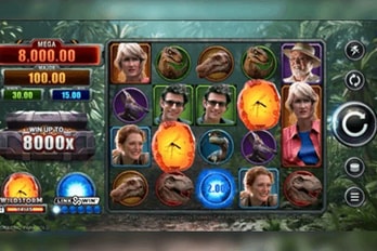 Jurassic Park: Gold Slot Game Screenshot Image