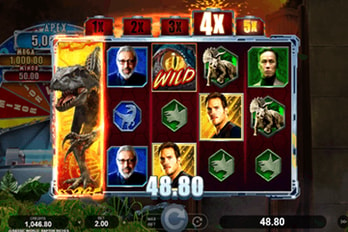 Jurassic World Raptor Riches Slot Game Screenshot Image