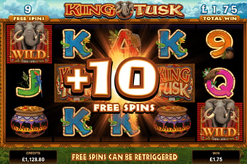 King Tusk Slot Game Screenshot Image