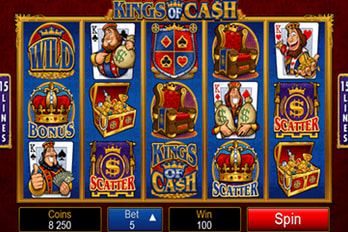 Kings of Cash Slot Game Screenshot Image