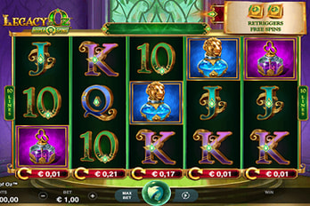 Legacy Of Oz Slot Game Screenshot Image
