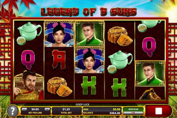 Legend of 9 Suns Slot Game Screenshot Image