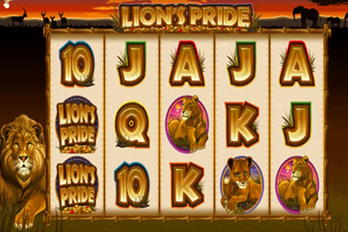 Lions Pride Slot Game Screenshot Image