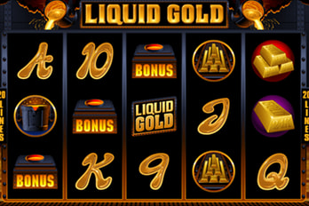 Liquid Gold Slot Game Screenshot Image