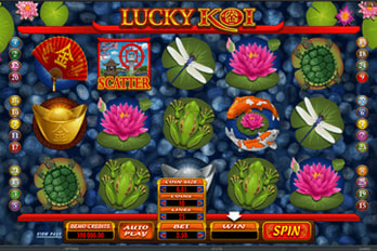 Lucky Koi Slot Game Screenshot Image