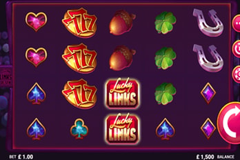 Lucky Links Slot Game Screenshot Image