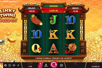 Lucky Twins: Jackpot Slot Game Screenshot Image