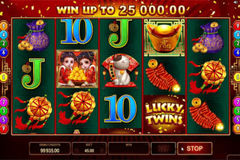Lucky Twins Slot Game Screenshot Image