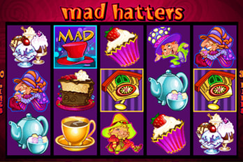Mad Hatters Slot Game Screenshot Image