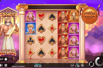 Masters of Olympus Slot Game Screenshot Image